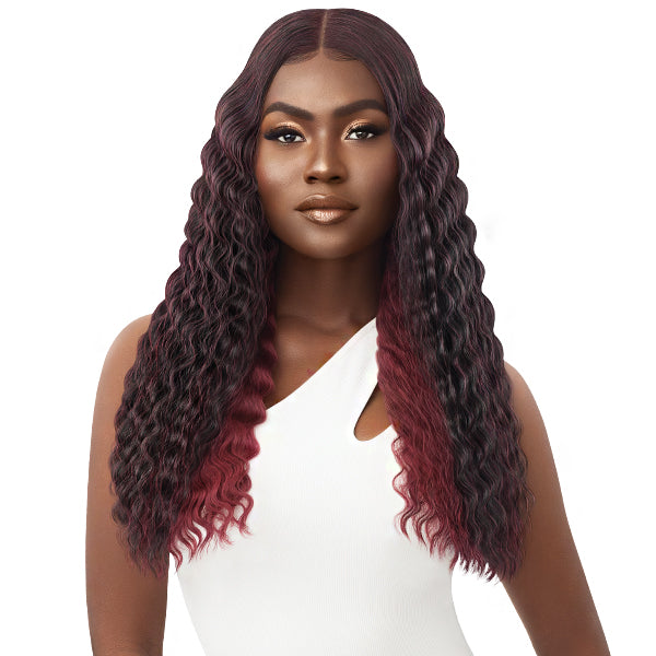 Outre Synthetic Hair Sleeklay Part HD Lace Front Wig - PERLA