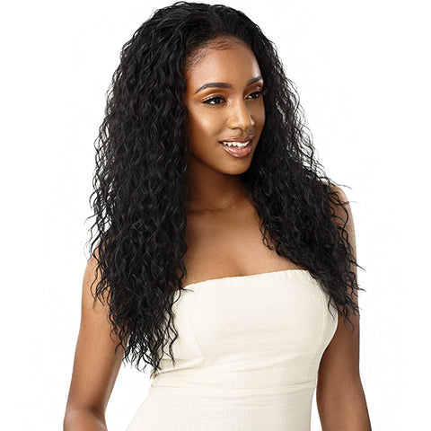 Outre Synthetic Half Wig Quick Weave - BEACH CURL 24