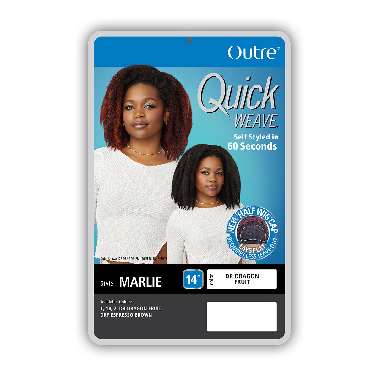 Outre Synthetic Half Wig Quick Weave - MARLIE