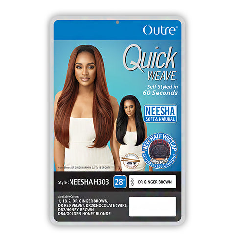 Outre Synthetic Half Wig Quick Weave - NEESHA H303