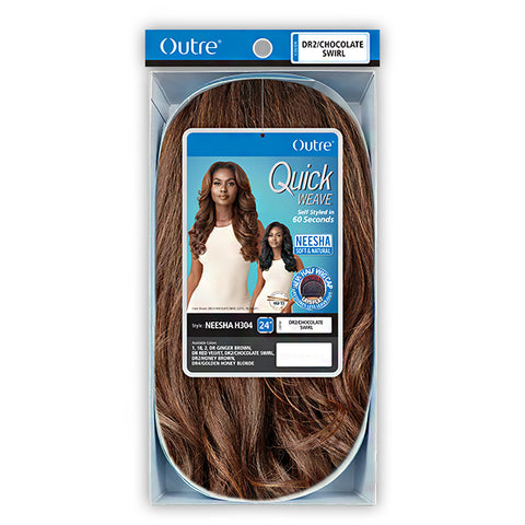 Outre Synthetic Half Wig Quick Weave - NEESHA H304
