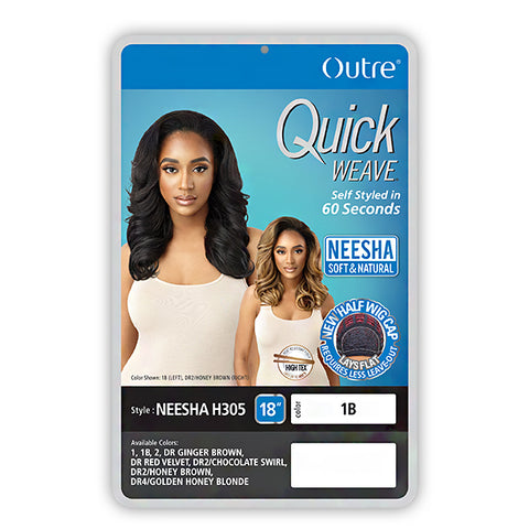 Outre Synthetic Half Wig Quick Weave - NEESHA H305