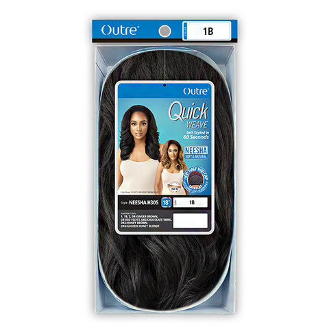 Outre Synthetic Half Wig Quick Weave - NEESHA H305