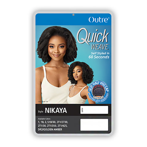Outre Synthetic Half Wig Quick Weave - NIKAYA