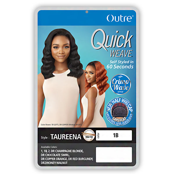 Outre Synthetic Half Wig Quick Weave - TAUREENA