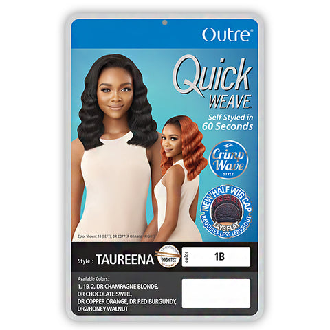 Outre Synthetic Half Wig Quick Weave - TAUREENA