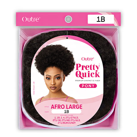 Outre Synthetic Pretty Quick Pony - AFRO LARGE