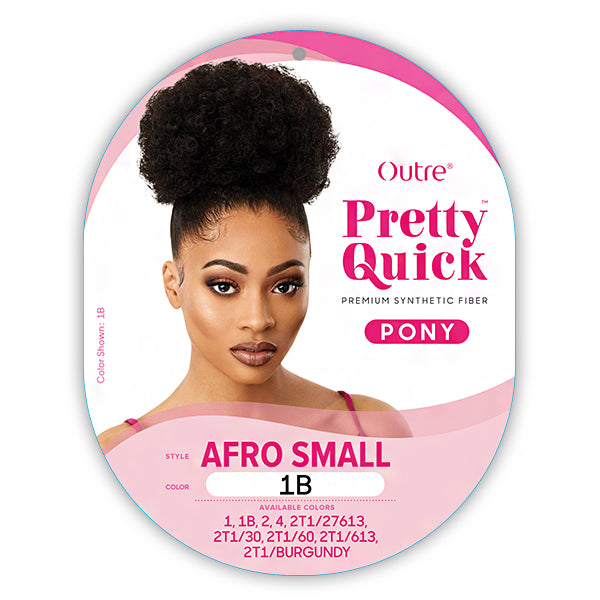 Outre Synthetic Pretty Quick Pony - AFRO SMALL