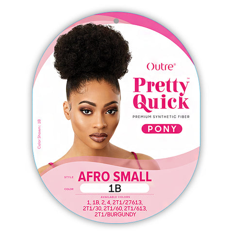 Outre Synthetic Pretty Quick Pony - AFRO SMALL