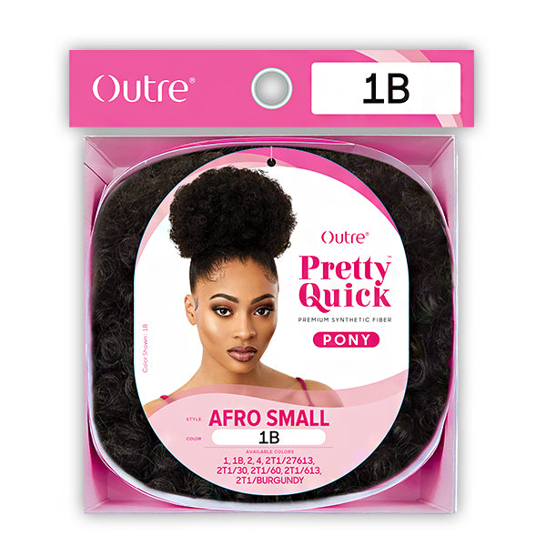 Outre Synthetic Pretty Quick Pony - AFRO SMALL