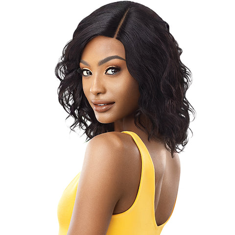 Outre The Daily Wig 100% Human Hair Lace Part Wig - HH CURLY 16