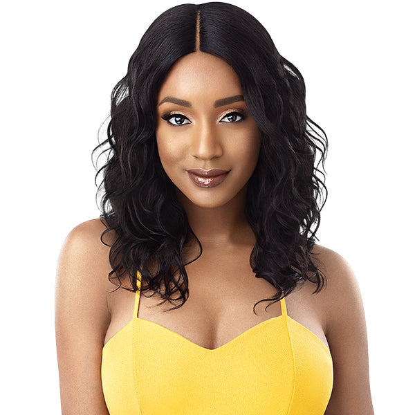 Outre The Daily Wig 100% Human Hair Lace Part Wig - HH CURLY 20