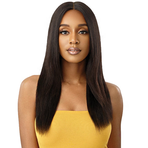 Outre The Daily Wig Human Hair Lace Part Wig - HH W&W NATURAL DEEP 22