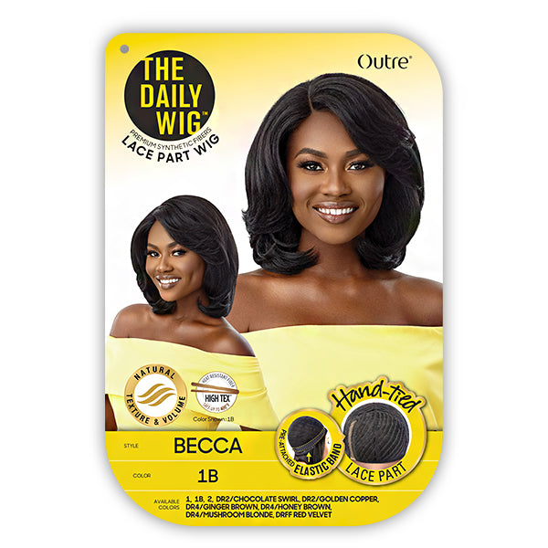 Outre The Daily Wig Synthetic Hair Lace Part Wig - BECCA