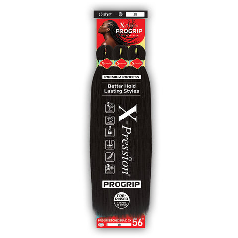 Outre X-Pression Progrip 3X PRE STRETCHED BRAID 56