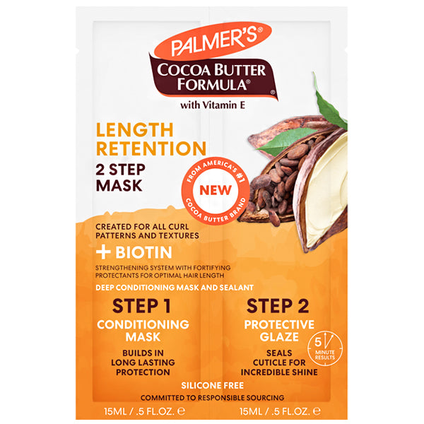 Palmer's Cocoa Butter Formula Length Retention 2 Step Mask 1oz