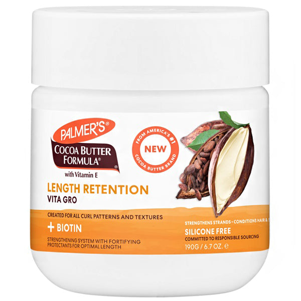 Palmer's Cocoa Butter Formula Length Retention Biotin Vita Gro 6.7oz