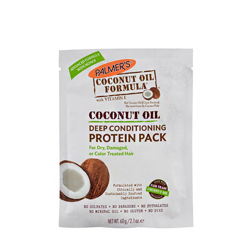 Palmer''s Coconut Oil Formula Coconut Oil Deep Conditioning Protein Pack 2.1oz