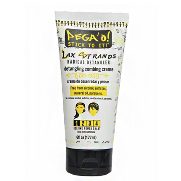 Pega'o Stick To It! Lax Strands Detangling Combing Cream 6oz