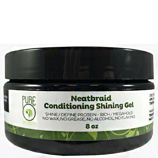 Pure O Neatbraid Conditioning Shining Gel 8oz