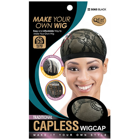 Qfitt #5065 Traditional Capless Wig Cap