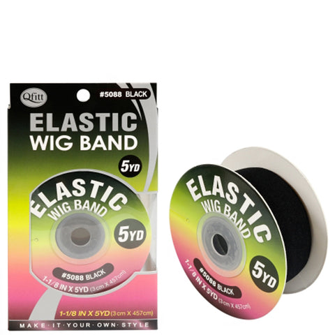 Qfitt Elastic Wig Band 1 1\/8\" x 5YD