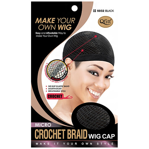 Qfitt Micro Crochet Braid Wig Cap