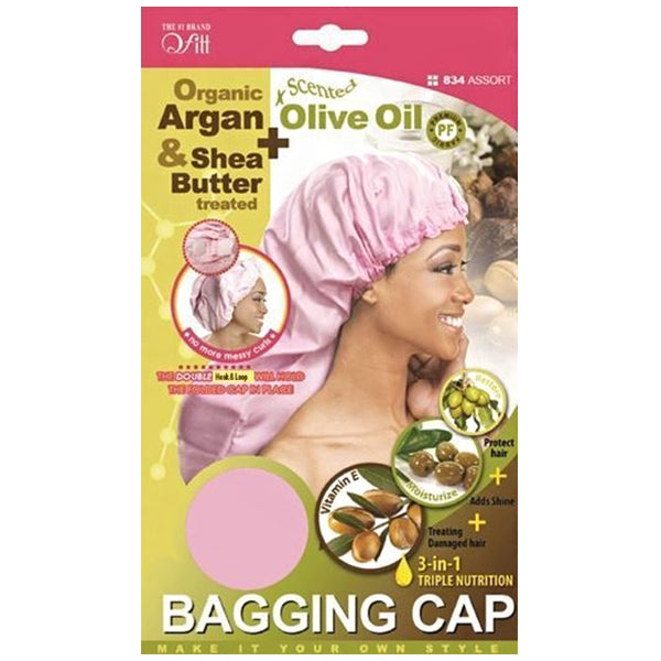 Qfitt Organic Argan + Olive Oil & Shea Butter Bagging Cap