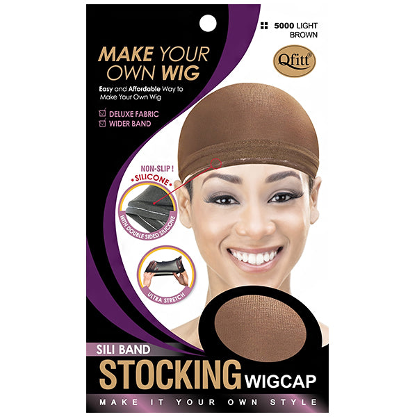 Qfitt Sili Band Stocking Wig Cap