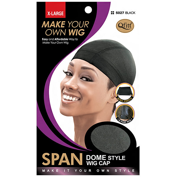 Qfitt Span Dome Style Wig Cap Extra Large
