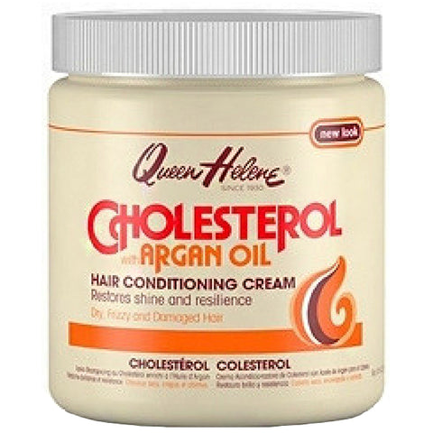 Queen Helene Cholesterol with Argan Oil Hair Conditioning Cream 15oz