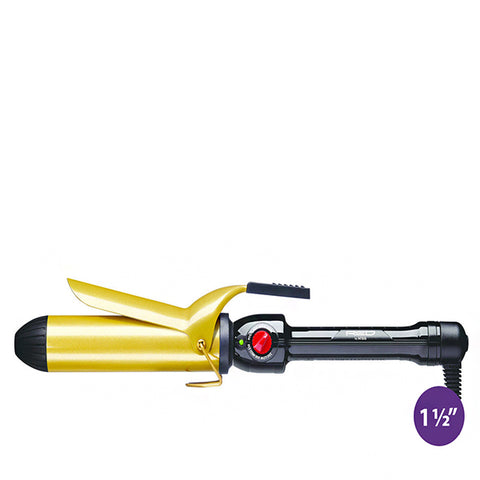 Red by Kiss Ceramic Tourmaline Curling Iron 1 1\/2 Inch CI07N