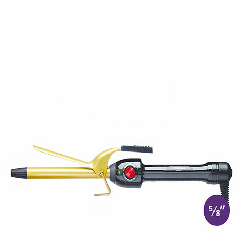 Red by Kiss Ceramic Tourmaline Professional Curling Iron 5\/8 Inch CI03N