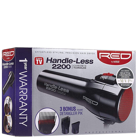 Red by Kiss Handle-Less 2200 Tourmaline Ceramic Hair Dryer BD09