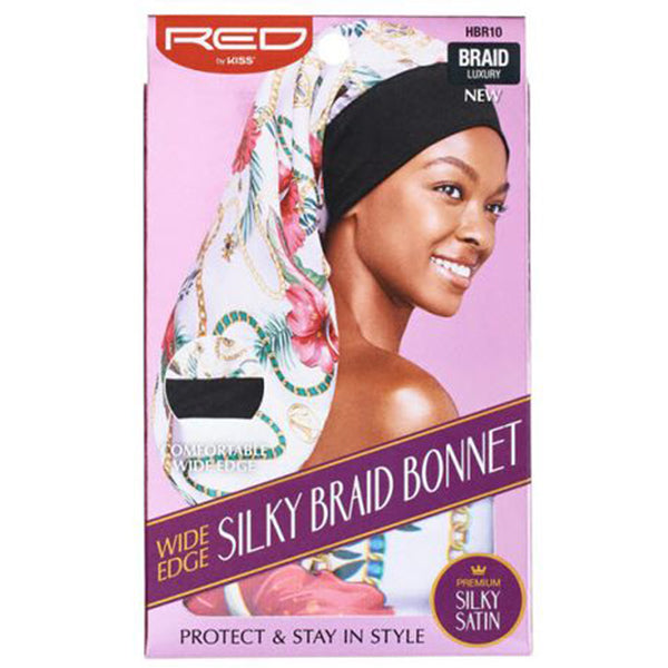 Red by Kiss HBRXX Wide Edge Silky Braid Bonnet