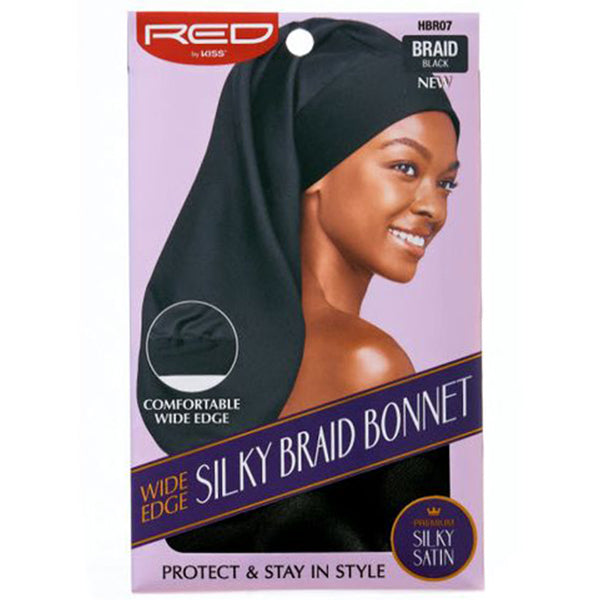 Red by Kiss HBRXX Wide Edge Silky Braid Bonnet