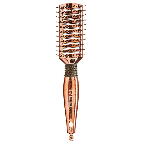 Red by Kiss HH36 Rose Gold Chrome Vent Paddle Brush