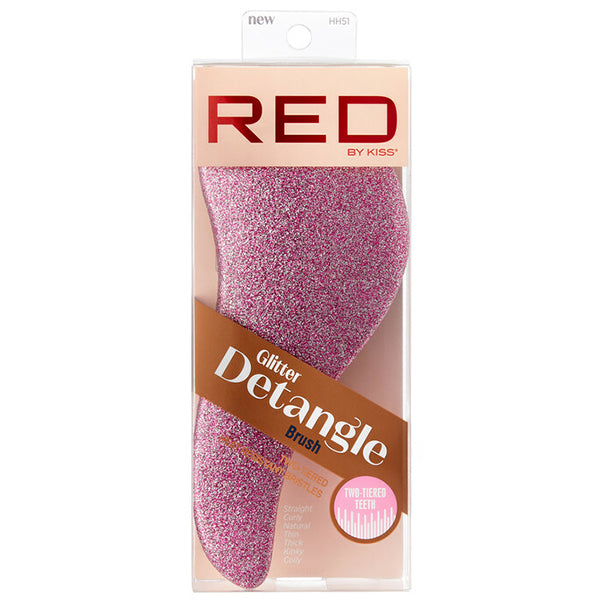 Red by Kiss HH51 Glitter Detangle Brush - Assorted