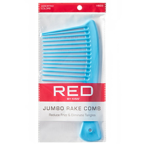 Red by Kiss HM28 Jumbo Rake Comb - Assorted Color :: beautyofnewyork.com