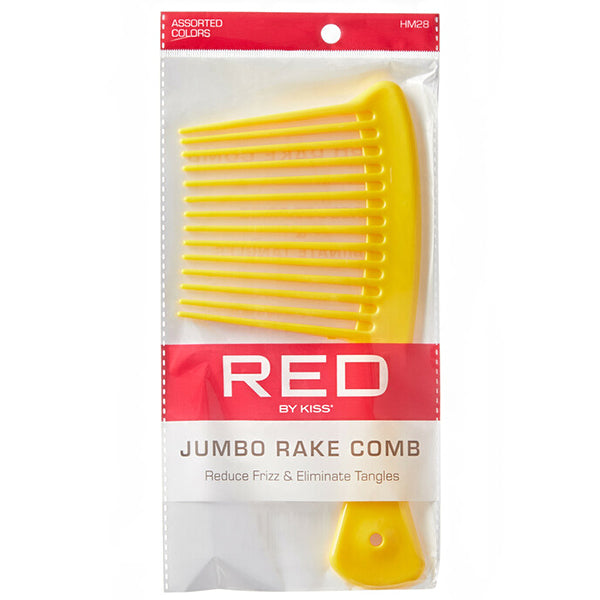 Red by Kiss HM28 Jumbo Rake Comb - Assorted Color :: beautyofnewyork.com