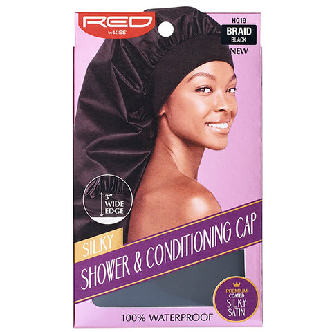 Red by Kiss HQXX Silky Shower & Conditioning Cap Braid