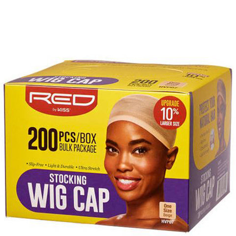 Red by Kiss HVP07 Stocking Wig Cap - 200pc Beige