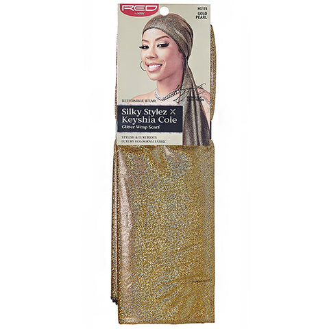Red by Kiss Silky Stylez X Keyshia Cole Glitter Wrap Scarf