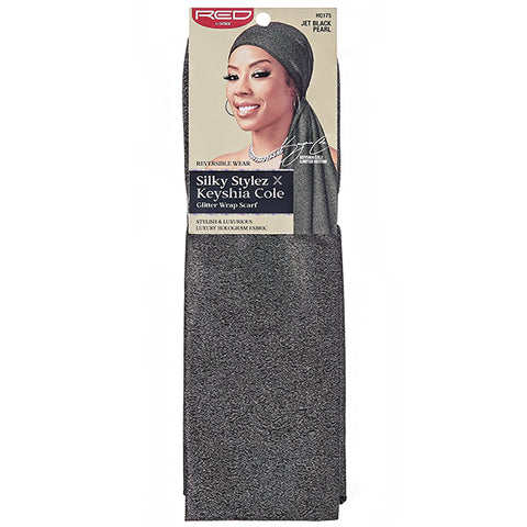 Red by Kiss Silky Stylez X Keyshia Cole Glitter Wrap Scarf