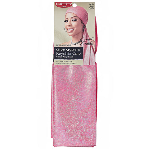 Red by Kiss Silky Stylez X Keyshia Cole Glitter Wrap Scarf