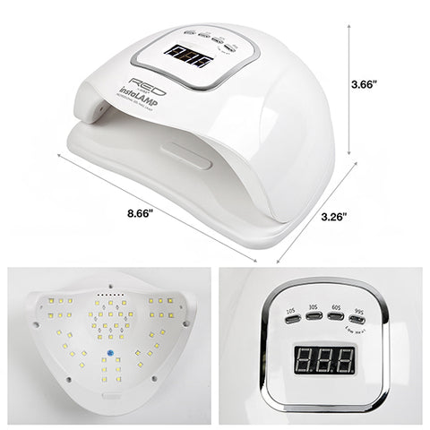 Red by Kiss UV01 InstaLamp Professional LED Gel Nail Lamp