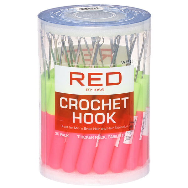 Red by Kiss WT31J 36pcs Crochet Hook Bucket