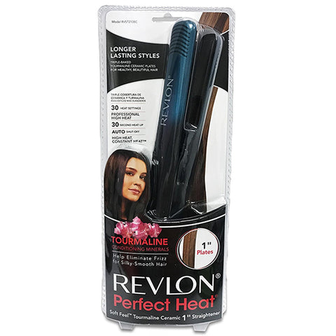 Revlon #RVST2108C Tourmaline Ceramic Soft Feel 1\" Straightener