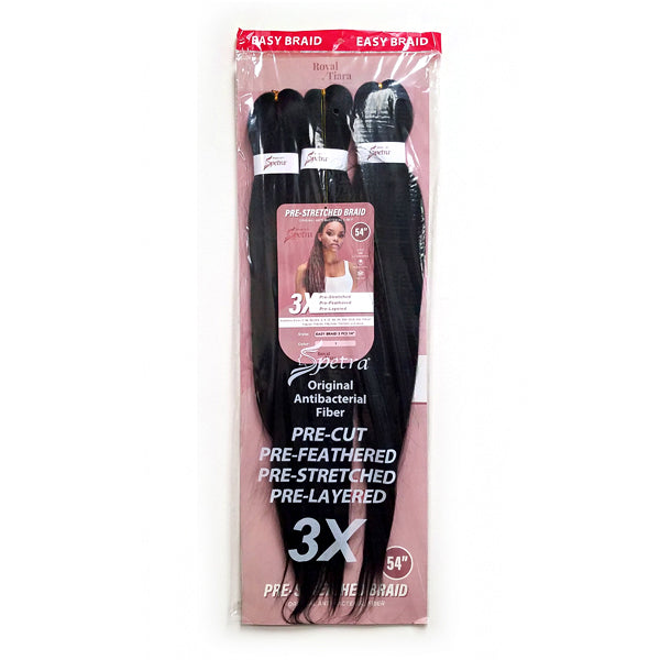 Royal Tiara Spetra 3X Pre Stretched Braid - EASY BRAID 54