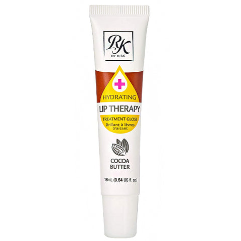 Ruby Kiss RLO03D1 Lip Therapy Treatment Gloss Cocoa Butter 0.54oz